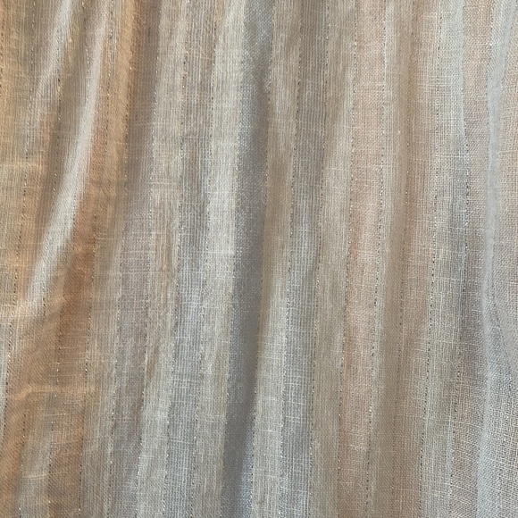 Rails Long Sleeve Pastel Striped Shirt with Shimmer details - Picture 4 of 4